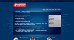 Desktop Screenshot of eurovkm.sk